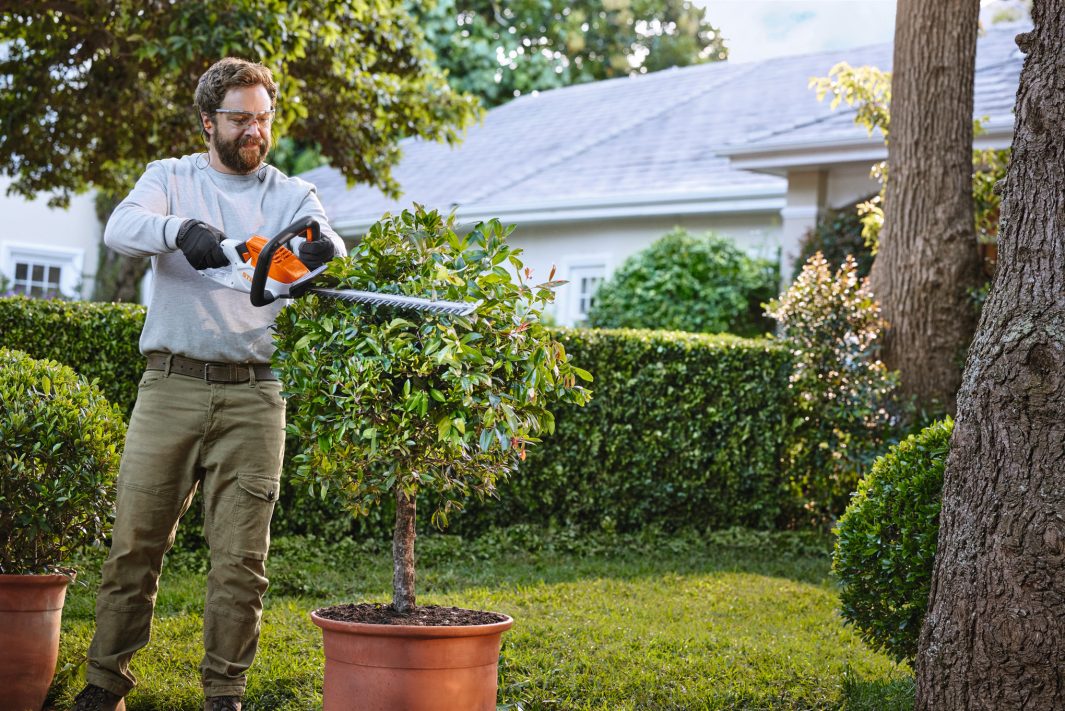 TAILLE-HAIES STIHL A BATTERIE HSA 40 BONHOMME